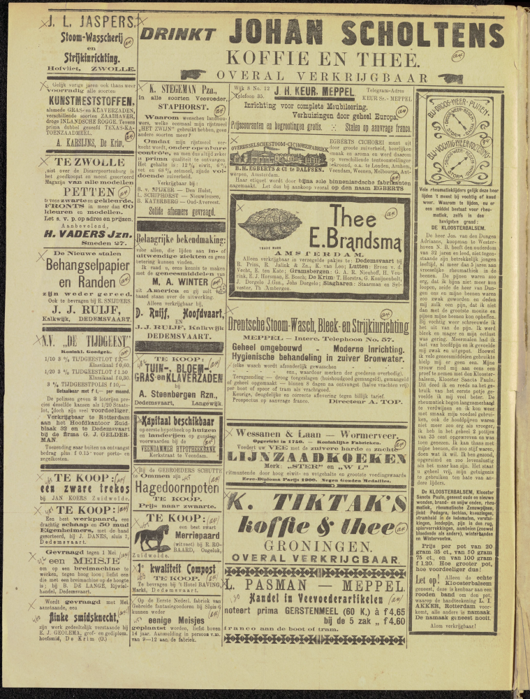 Bekijk detail van "Dedemsvaartsche Courant 20/3/1909 pagina 6 van 6<br xmlns:atlantis="urn:atlantis" />"