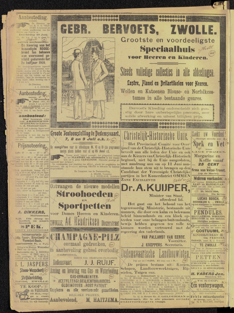 Bekijk detail van "Dedemsvaartsche Courant 5/6/1909 pagina 4 van 8<br xmlns:atlantis="urn:atlantis" />"