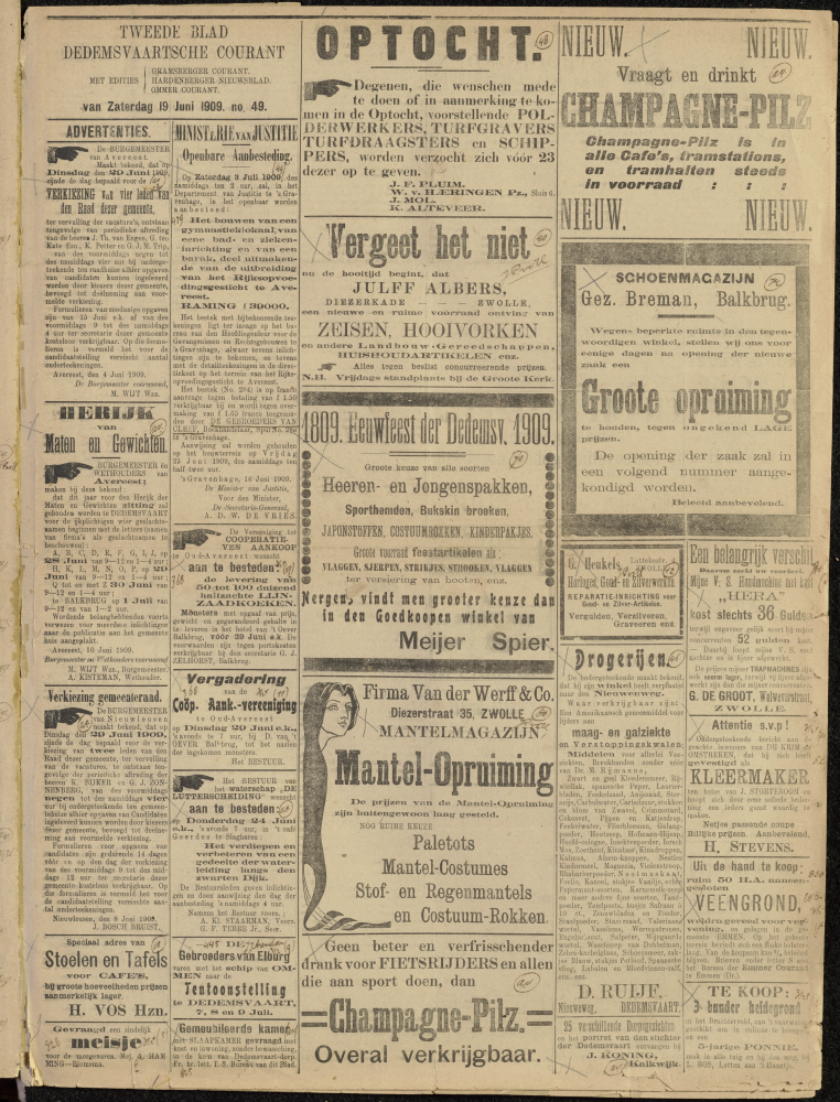 Bekijk detail van "Dedemsvaartsche Courant 19/<span class="highlight">6</span>/1909 pagina 5 van 10<br xmlns:atlantis="urn:atlantis" />"