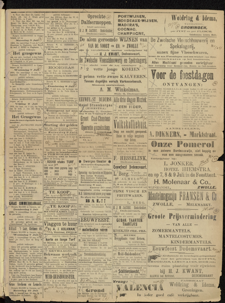 Bekijk detail van "Dedemsvaartsche Courant 30/6/1909 pagina 3 van 8<br xmlns:atlantis="urn:atlantis" />"