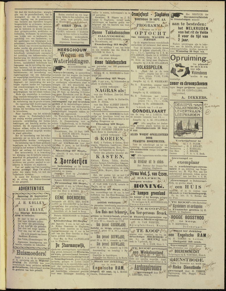 Bekijk detail van "Dedemsvaartsche Courant 22/9/1909 pagina 3 van 4<br xmlns:atlantis="urn:atlantis" />"
