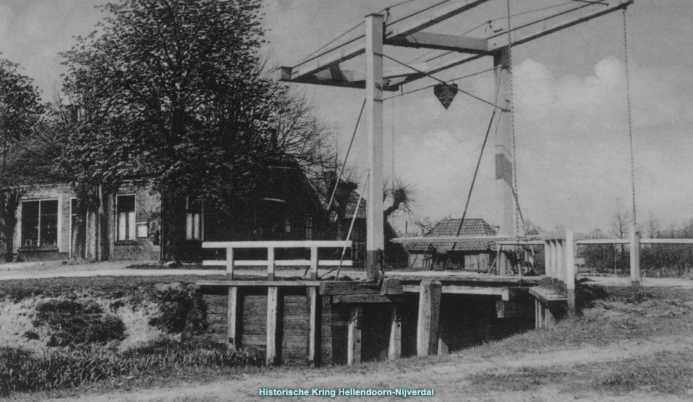 Bekijk detail van "Oude ophaalbrug bij Hancate"