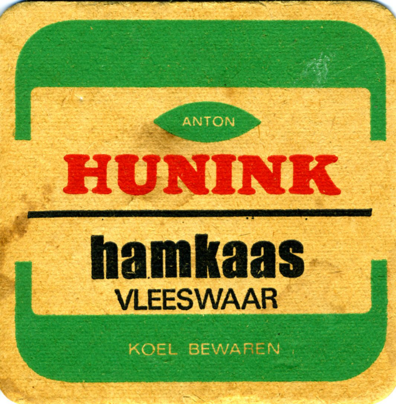 Bekijk detail van "Bierviltje (onderzetter) Anton Hunink"