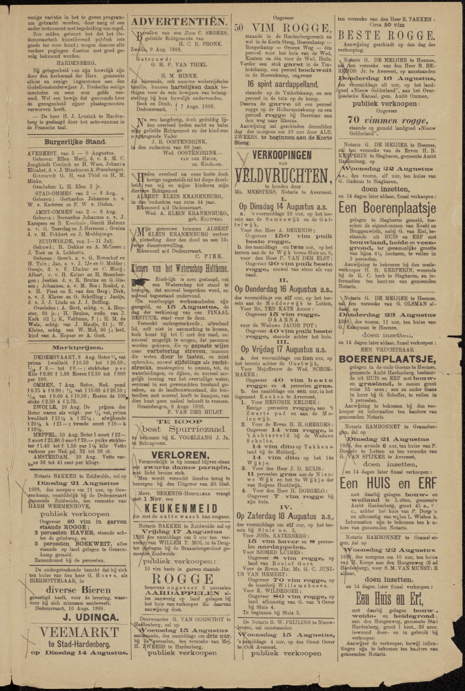 Bekijk detail van "Dedemsvaartsche Courant 11/8/1888 pagina 3 van 4<br xmlns:atlantis="urn:atlantis" />"