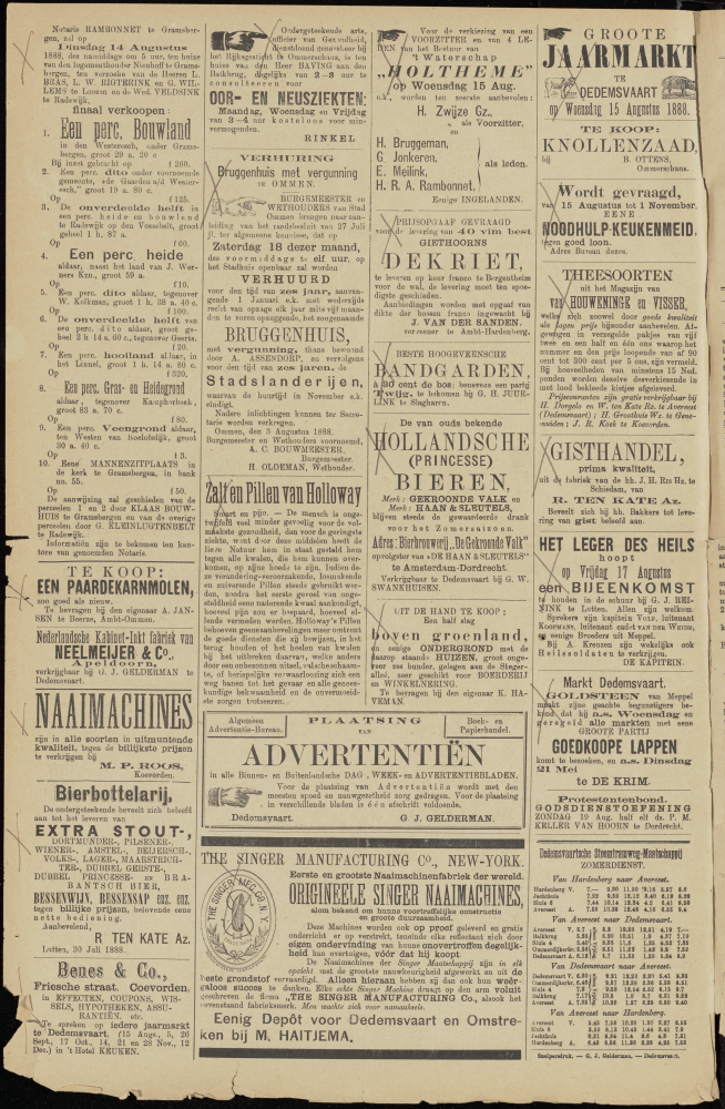 Bekijk detail van "Dedemsvaartsche Courant 11/8/1888 pagina 4 van 4<br xmlns:atlantis="urn:atlantis" />"
