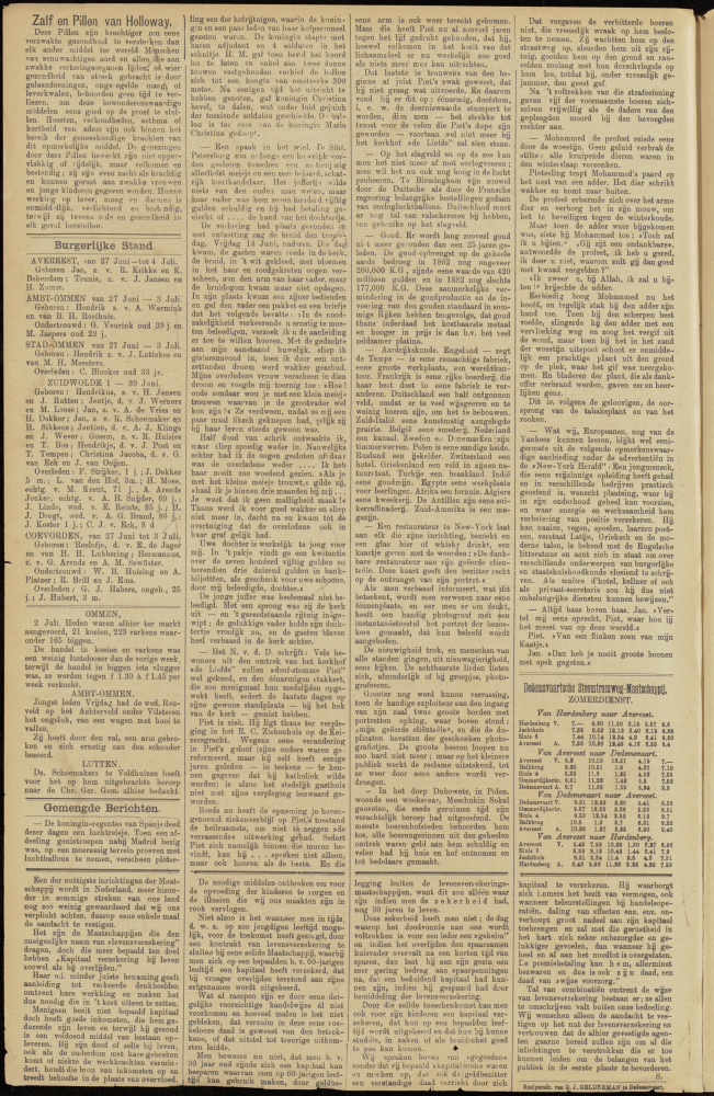 Bekijk detail van "Dedemsvaartsche Courant 6/7/1889 pagina 4 van 4<br xmlns:atlantis="urn:atlantis" />"