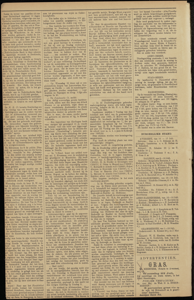 Bekijk detail van "Dedemsvaartsche Courant 18/7/1896 pagina 2 van 4<br xmlns:atlantis="urn:atlantis" />"