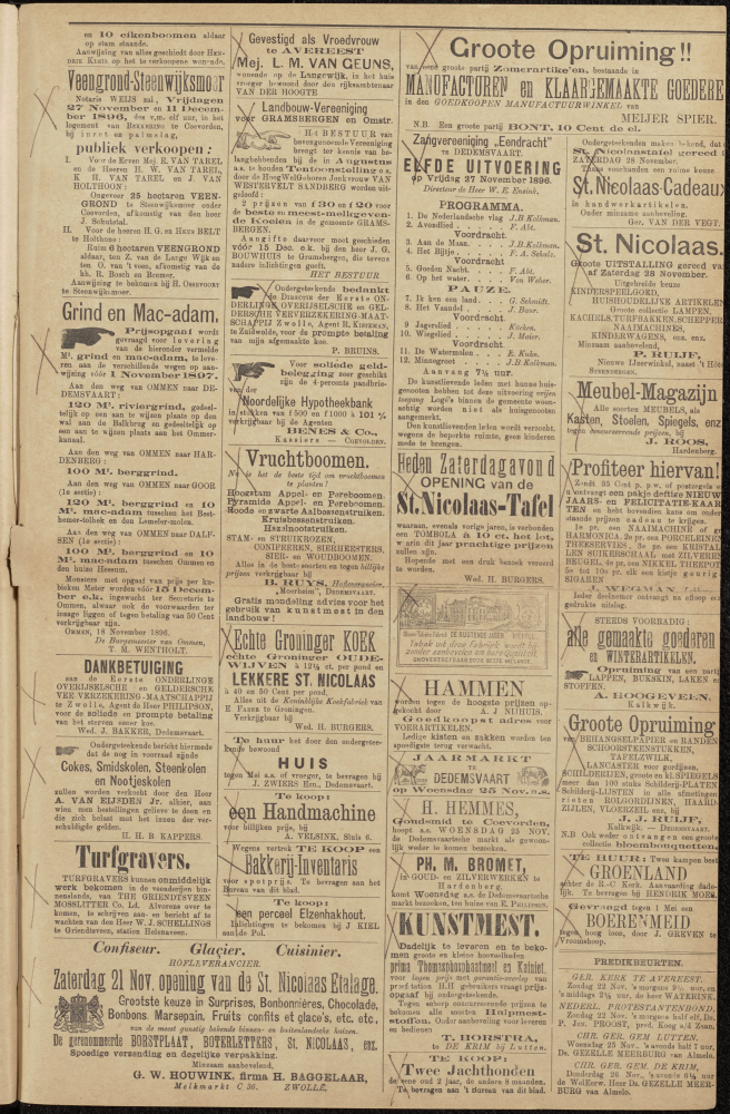 Bekijk detail van "Dedemsvaartsche Courant 21/11/1896 pagina 3 van 4<br xmlns:atlantis="urn:atlantis" />"