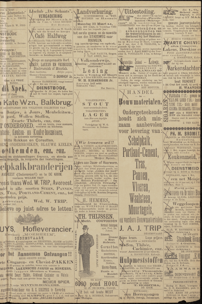 Bekijk detail van "Dedemsvaartsche Courant 13/3/1897 pagina 3 van 4<br xmlns:atlantis="urn:atlantis" />"