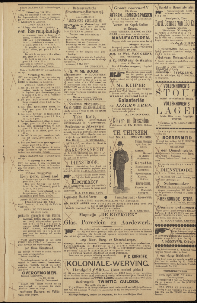 Bekijk detail van "Dedemsvaartsche Courant 8/5/1897 pagina 3 van 4<br xmlns:atlantis="urn:atlantis" />"