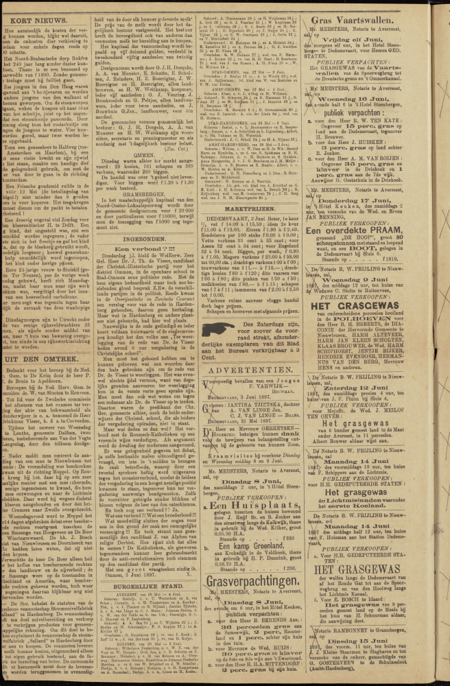 Bekijk detail van "Dedemsvaartsche Courant 5/6/1897 pagina 2 van 4<br xmlns:atlantis="urn:atlantis" />"