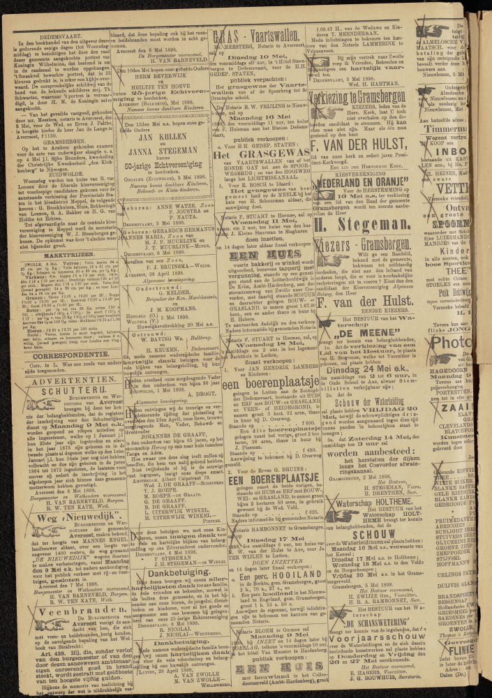 Bekijk detail van "Dedemsvaartsche Courant 7/5/1898 pagina 2 van 2<br xmlns:atlantis="urn:atlantis" />"