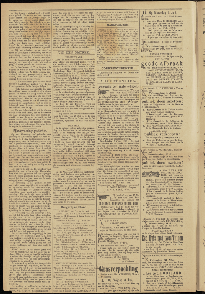 Bekijk detail van "Dedemsvaartsche Courant 28/5/1898 pagina 2 van 4<br xmlns:atlantis="urn:atlantis" />"