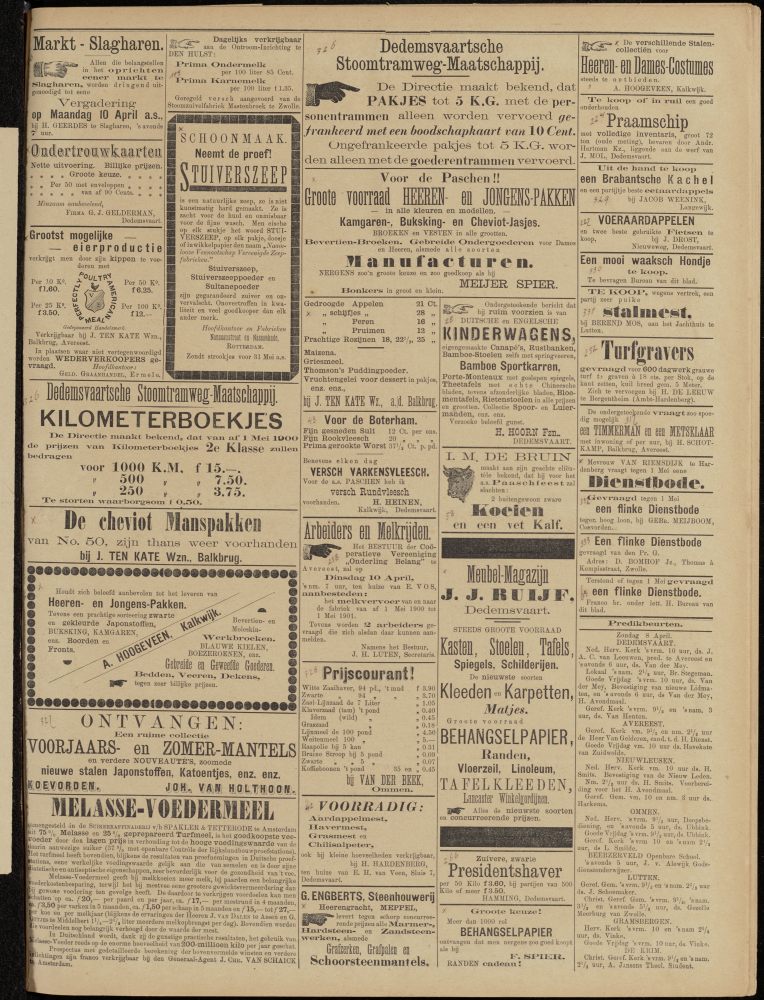 Bekijk detail van "Dedemsvaartsche Courant 7/4/1900 pagina 5 van 6<br xmlns:atlantis="urn:atlantis" />"