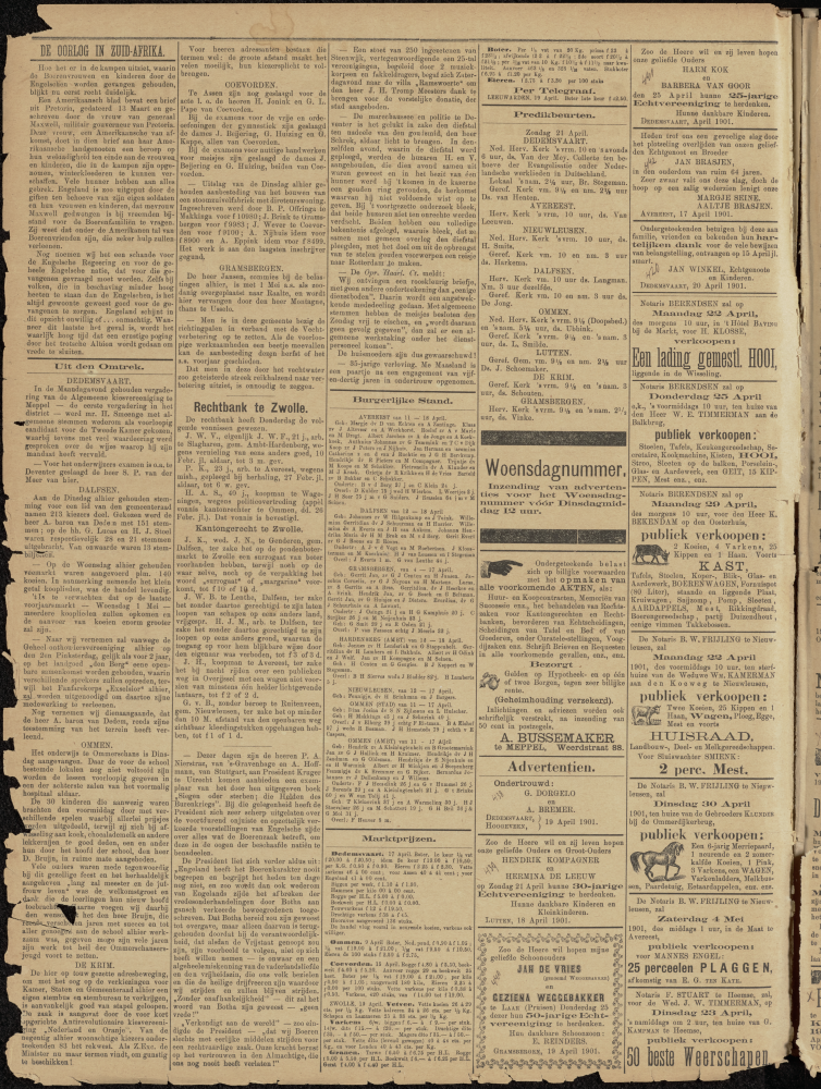 Bekijk detail van "Dedemsvaartsche Courant 20/4/1901 pagina 2 van 4<br xmlns:atlantis="urn:atlantis" />"