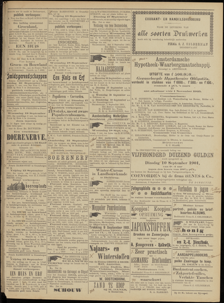 Bekijk detail van "Dedemsvaartsche Courant 7/9/1901 pagina 5 van 6<br xmlns:atlantis="urn:atlantis" />"