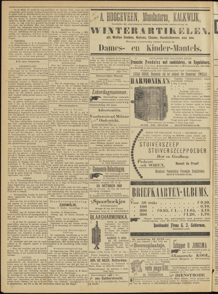 Bekijk detail van "Dedemsvaartsche Courant 16/10/1901 pagina 2 van 2<br xmlns:atlantis="urn:atlantis" />"