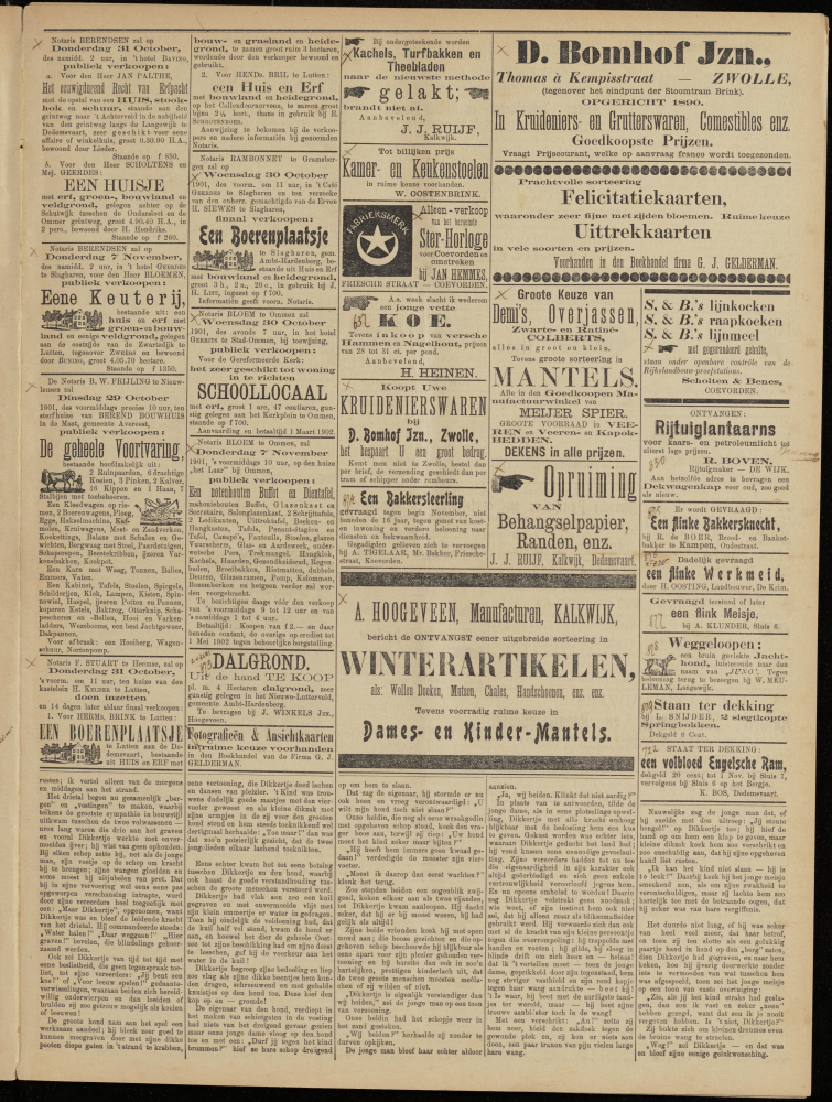 Bekijk detail van "Dedemsvaartsche Courant 26/10/1901 pagina 3 van 4<br xmlns:atlantis="urn:atlantis" />"