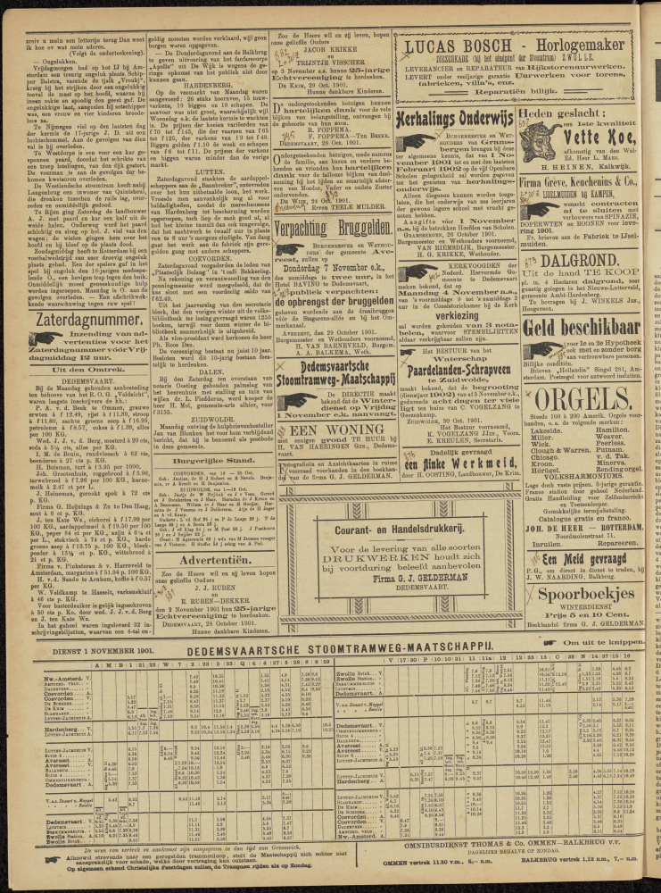 Bekijk detail van "Dedemsvaartsche Courant 30/<span class="highlight">10</span>/1901 pagina 2 van 2<br xmlns:atlantis="urn:atlantis" />"