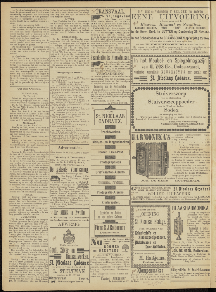 Bekijk detail van "Dedemsvaartsche Courant 27/11/1901 pagina 2 van 2<br xmlns:atlantis="urn:atlantis" />"