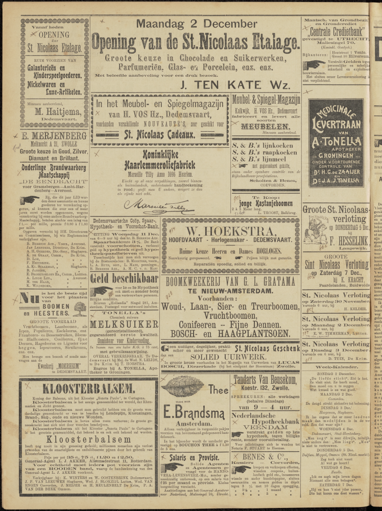 Bekijk detail van "Dedemsvaartsche Courant 30/11/1901 pagina 4 van 4<br xmlns:atlantis="urn:atlantis" />"