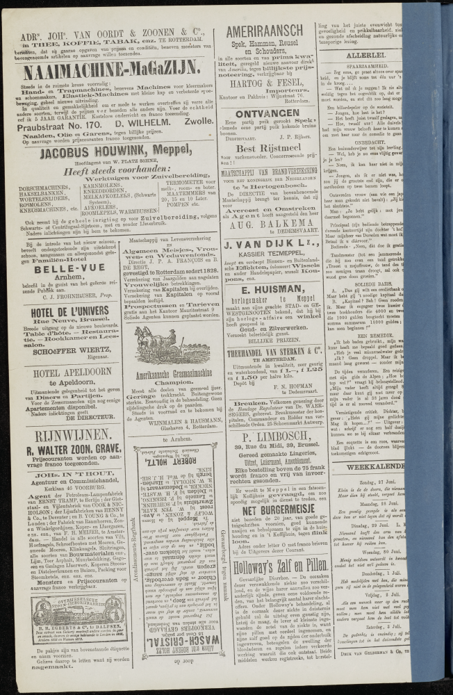 Bekijk detail van "Dedemsvaartsche Courant 28/6/1880 pagina 4 van 4<br xmlns:atlantis="urn:atlantis" />"