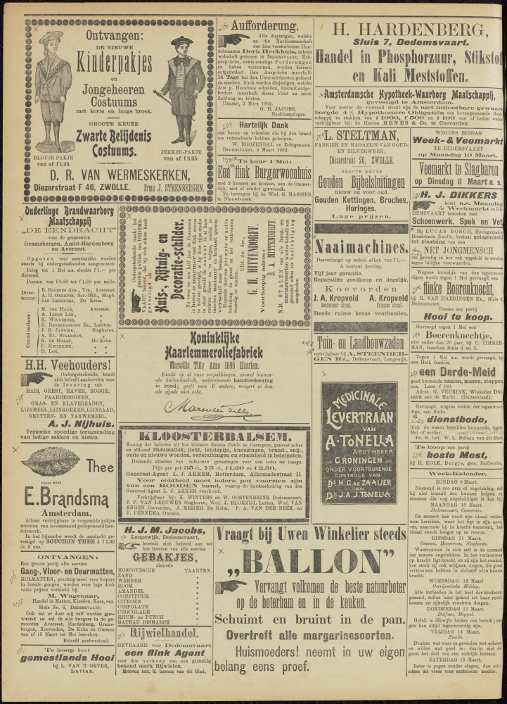 Bekijk detail van "Dedemsvaartsche Courant 8/3/1902 pagina 4 van <span class="highlight">6</span><br xmlns:atlantis="urn:atlantis" />"