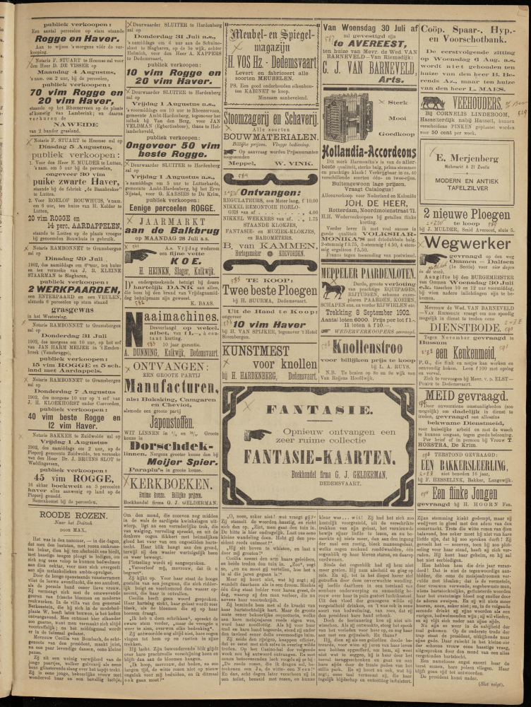 Bekijk detail van "Dedemsvaartsche Courant 26/7/1902 pagina 3 van 4<br xmlns:atlantis="urn:atlantis" />"