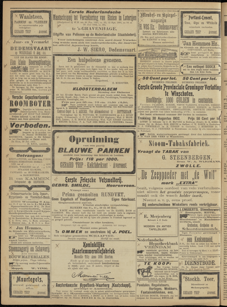 Bekijk detail van "Dedemsvaartsche Courant 2/8/1902 pagina 4 van 4<br xmlns:atlantis="urn:atlantis" />"