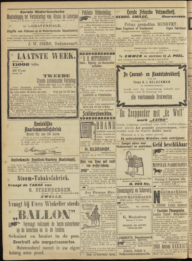 Bekijk detail van "Dedemsvaartsche Courant 9/8/1902 pagina 4 van 4<br xmlns:atlantis="urn:atlantis" />"