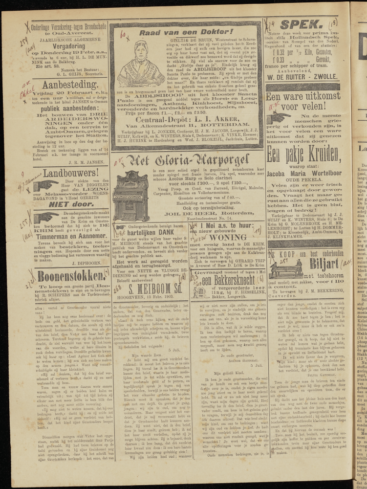 Bekijk detail van "Dedemsvaartsche Courant 18/2/1903 pagina 4 van 4<br xmlns:atlantis="urn:atlantis" />"