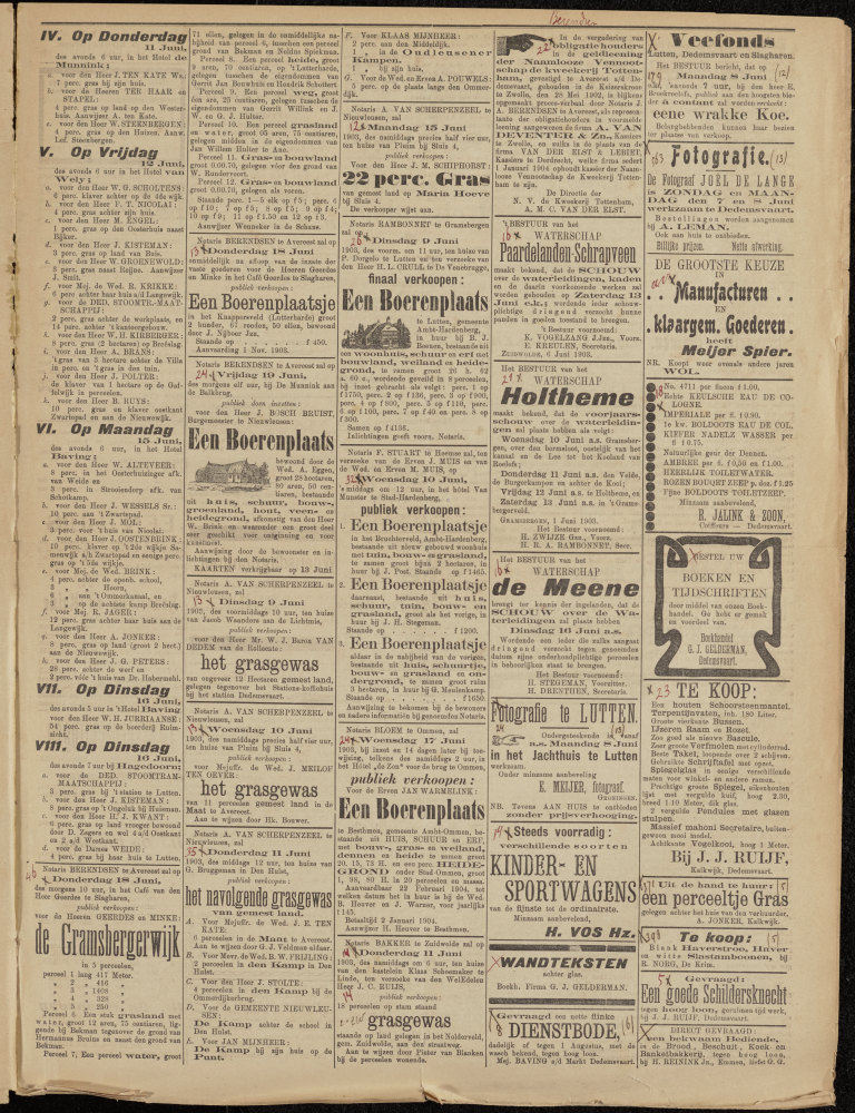 Bekijk detail van "Dedemsvaartsche Courant 6/6/1903 pagina 3 van 8<br xmlns:atlantis="urn:atlantis" />"