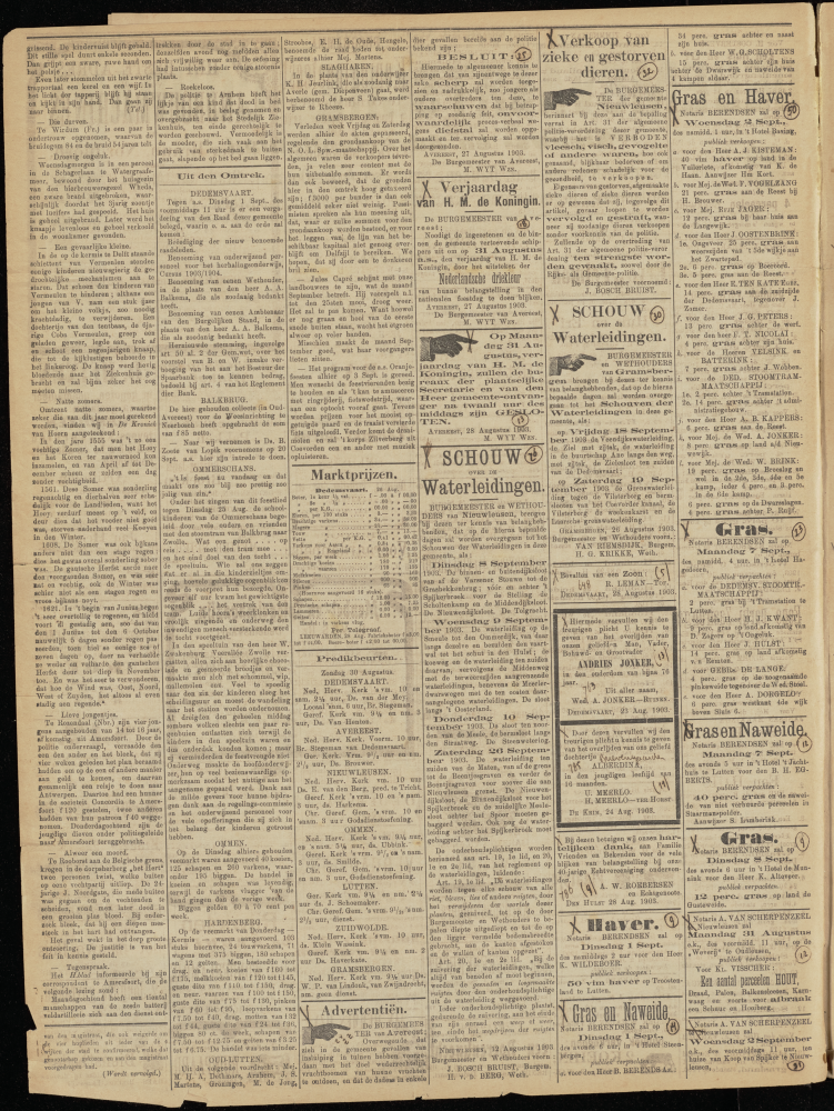 Bekijk detail van "Dedemsvaartsche Courant 29/8/1903 pagina 2 van 4<br xmlns:atlantis="urn:atlantis" />"