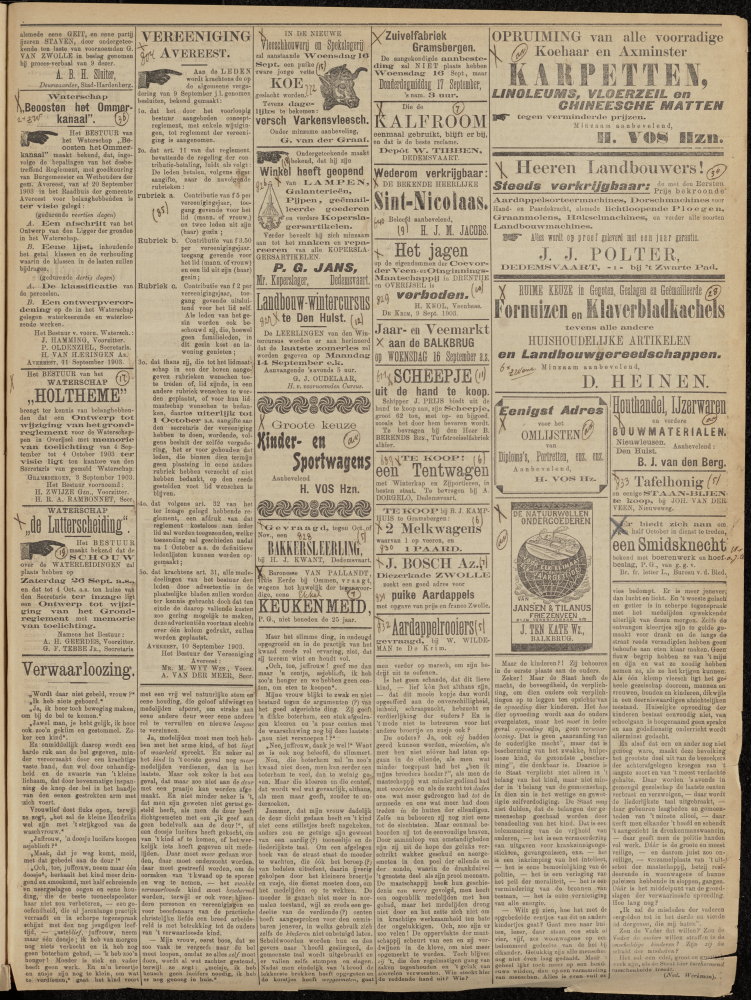 Bekijk detail van "Dedemsvaartsche Courant 12/9/1903 pagina 3 van 6<br xmlns:atlantis="urn:atlantis" />"