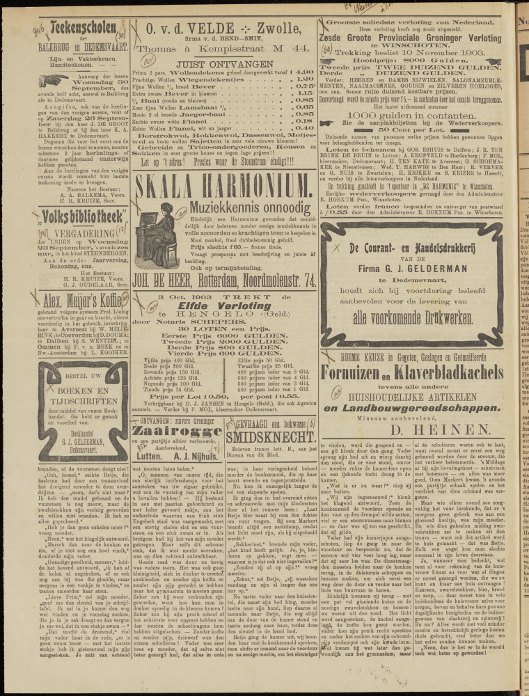 Bekijk detail van "Dedemsvaartsche Courant 23/9/1903 pagina 4 van 4<br xmlns:atlantis="urn:atlantis" />"