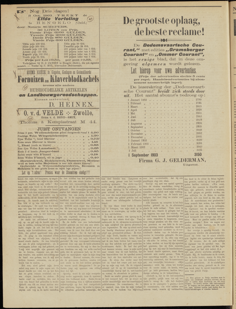 Bekijk detail van "Dedemsvaartsche Courant 30/9/1903 pagina 4 van 4<br xmlns:atlantis="urn:atlantis" />"