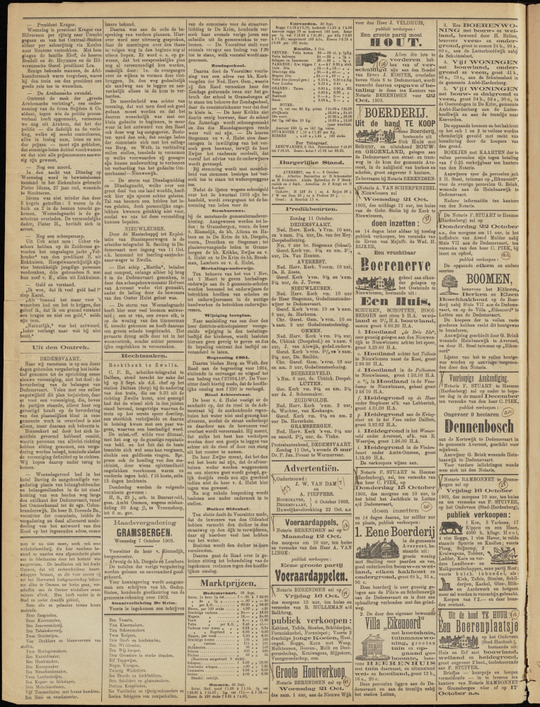 Bekijk detail van "Dedemsvaartsche Courant 10/10/1903 pagina 2 van 6<br xmlns:atlantis="urn:atlantis" />"