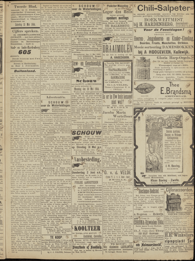 Bekijk detail van "Dedemsvaartsche Courant 21/5/1904 pagina 5 van 12<br xmlns:atlantis="urn:atlantis" />"