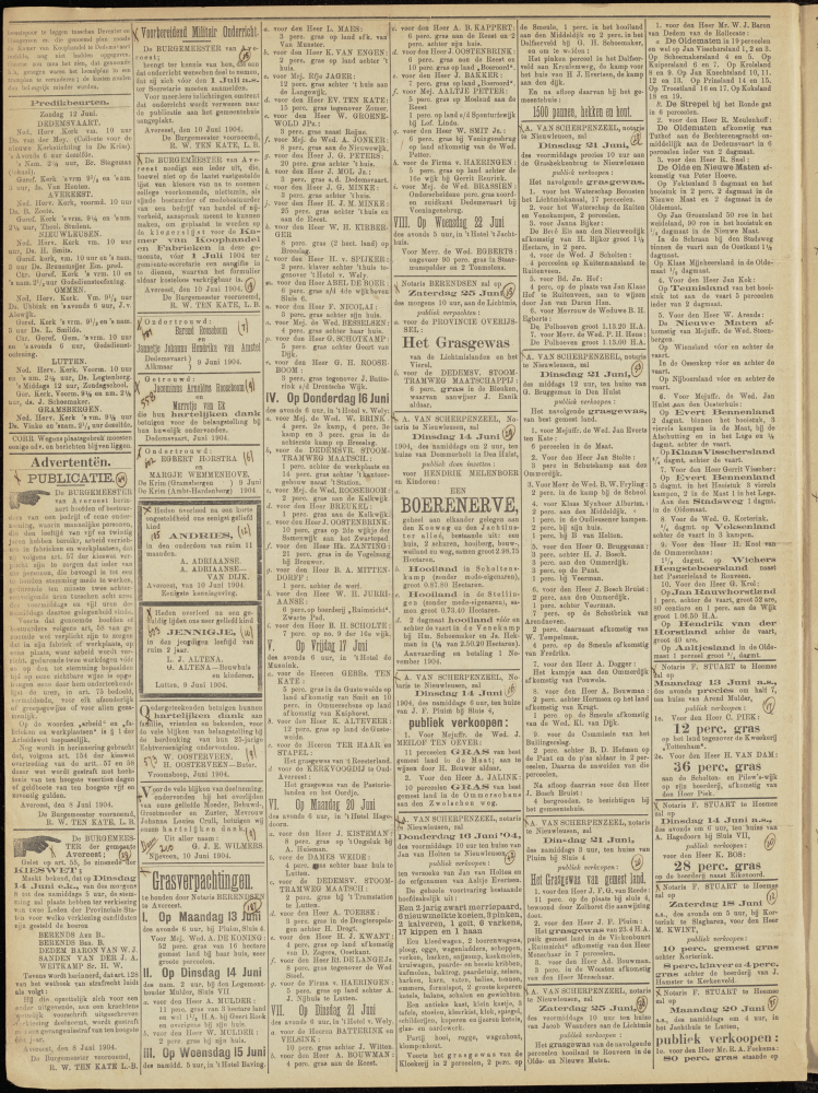 Bekijk detail van "Dedemsvaartsche Courant 11/6/1904 pagina 2 van 6<br xmlns:atlantis="urn:atlantis" />"