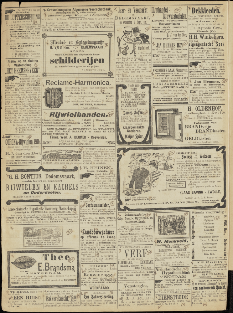 Bekijk detail van "Dedemsvaartsche Courant 3/9/1904 pagina 4 van 4<br xmlns:atlantis="urn:atlantis" />"