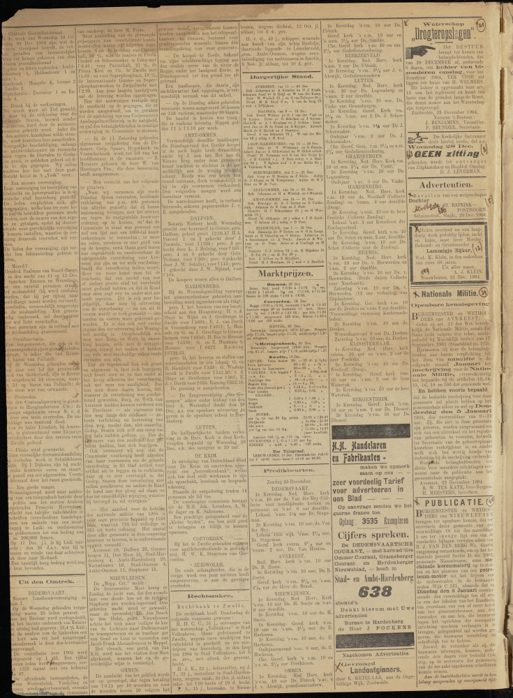 Bekijk detail van "Dedemsvaartsche Courant 24/12/1904 pagina 2 van 4<br xmlns:atlantis="urn:atlantis" />"