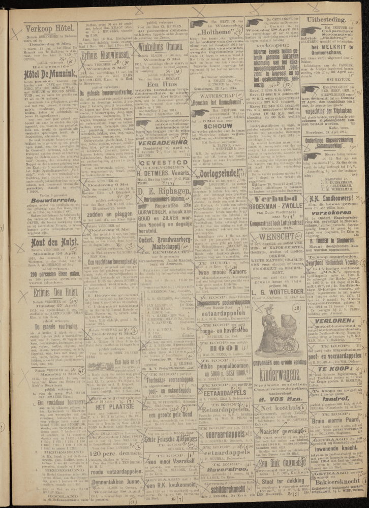 Bekijk detail van "Dedemsvaartsche Courant 24/4/1915 pagina 3 van 4<br xmlns:atlantis="urn:atlantis" />"