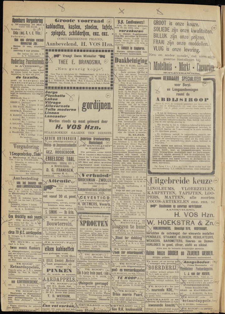 Bekijk detail van "Dedemsvaartsche Courant 1/5/1915 pagina 4 van 4<br xmlns:atlantis="urn:atlantis" />"