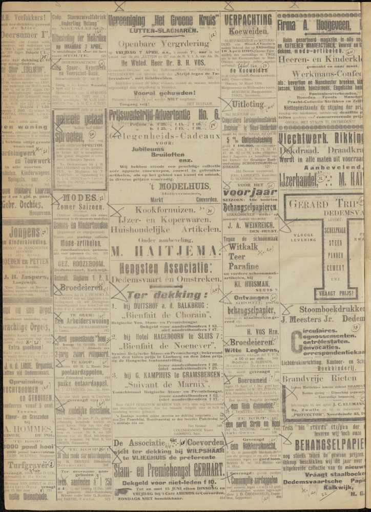 Bekijk detail van "Dedemsvaartsche Courant 1/4/1916 pagina 4 van 4<br xmlns:atlantis="urn:atlantis" />"