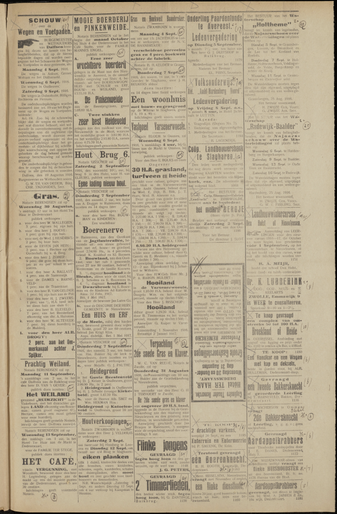 Bekijk detail van "Dedemsvaartsche Courant 30/8/1916 pagina 3 van 4<br xmlns:atlantis="urn:atlantis" />"