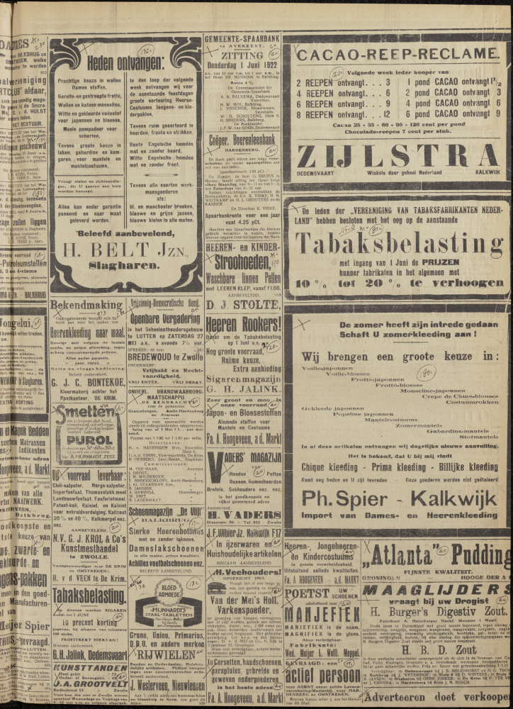 Bekijk detail van "Dedemsvaartsche Courant 27/5/1922 pagina <span class="highlight">3</span> van 4<br xmlns:atlantis="urn:atlantis" />"