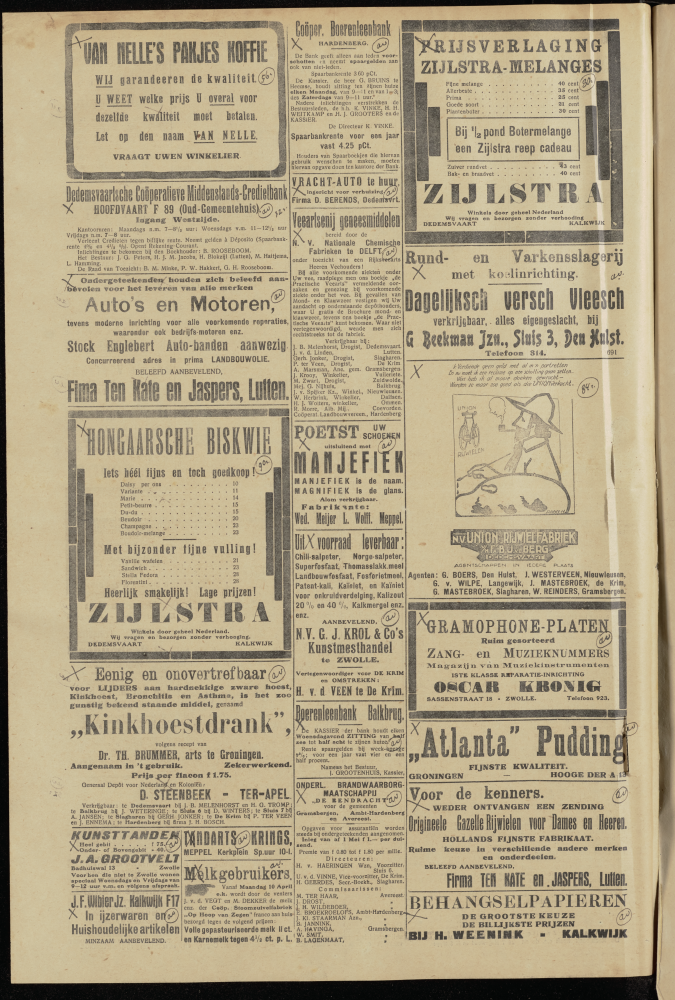 Bekijk detail van "Dedemsvaartsche Courant 3/6/1922 pagina 12 van 12<br xmlns:atlantis="urn:atlantis" />"