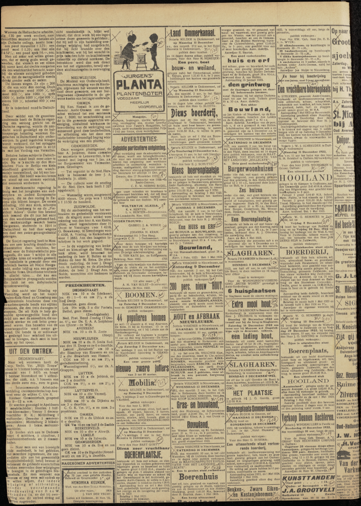 Bekijk detail van "Dedemsvaartsche Courant 2/12/1922 pagina 2 van 8<br xmlns:atlantis="urn:atlantis" />"