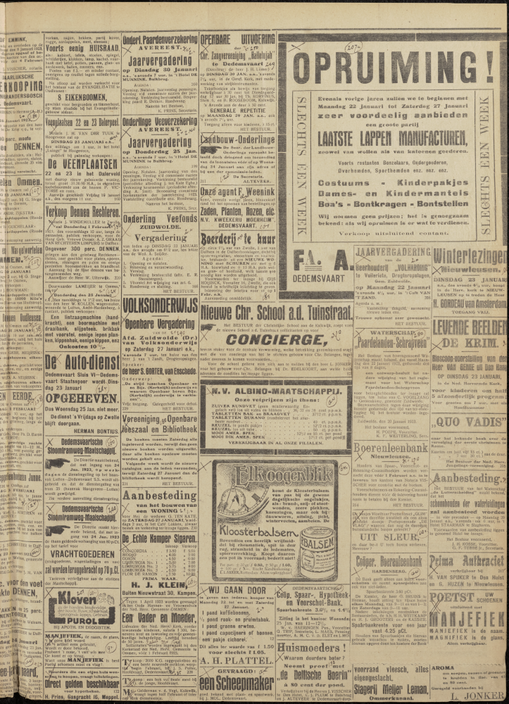Bekijk detail van "Dedemsvaartsche Courant 20/1/1923 pagina 3 van 6<br xmlns:atlantis="urn:atlantis" />"
