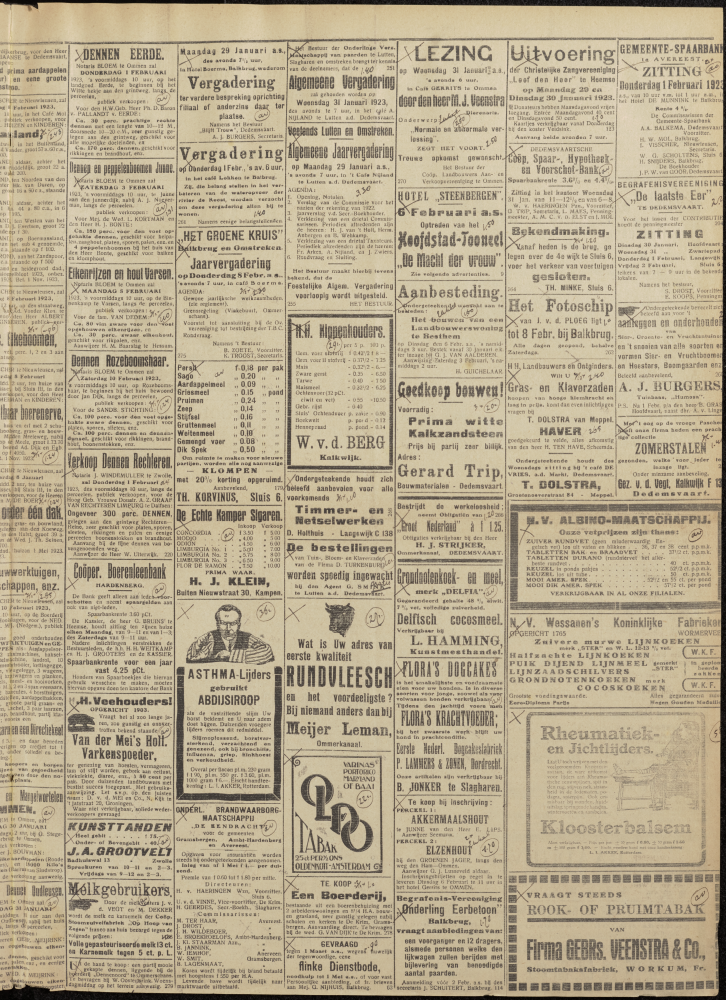 Bekijk detail van "Dedemsvaartsche Courant 27/1/1923 pagina <span class="highlight">3</span> van 6<br xmlns:atlantis="urn:atlantis" />"